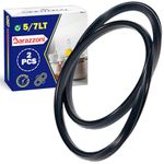 2 Pieces Rubber Gasket for Pressure Cooker with a Capacity of 5 and 7 Litres - Sealing Ring for Barazzoni - Warranty 10 Years - MONTERAL