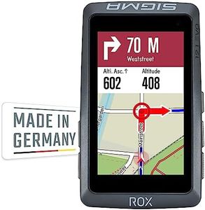 Sigma ROX 12.1 EVO Basic Set – Night Grey Navigatore per bicicletta Europa Bluetooth, GPS, GLONASS