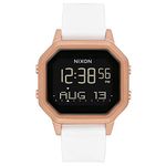 Nixon Women's Digital Automatically Watch with Silicone Strap A1211-1045-00