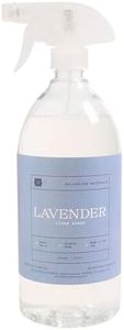 Hillhouse Naturals Lavender Linen Mist 1L - Aromatherapy Spray for Relaxation & Sleep - Lavender Absolute & Eucalyptus Oils - Freshens Bedding, Curtains, Carpets, & Clothing - Made in the USA