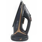 Beldray 2-In-1 Cordless Steam Iron - Ceramic Soleplate, Vertical Steam Iron, 300 ml Water Tank, 360° Charging Base, 2600 W, Variable Temperature Control, Anti-Calc Function, Copper