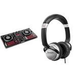 Numark Mixtrack Pro FX + HF125 – 2 Deck DJ Controller For Serato DJ with DJ Mixer, Built-in Audio Interface, and Professional DJ Headphones