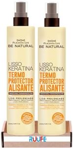 Be Natural Lisso Termoprotector Alisante Lisso Keratina (2 Pack) lisso keratina termoprotector alisante be natural Be Natural Placenta Life Termoprotector Alisante Lisso Keratina
