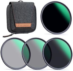 K&F CONCEPT 95mm ND4 ND8 ND64 ND1000 Fixed Lens Filters Kit-Optical Glass Neutral Density Lens Filter with 28 Multi-Coated (Nano-X Series)