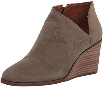 Lucky Brand Women's Zollie Bootie Ankle Boot, Fossilized, 10