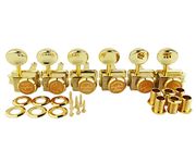 Guyker 6-in-line Vintage Guitar Lock String Tuners ââ‚¬â€œ Locking Tuning Key Pegs Machine Heads Replacement Parts for ST TL Style Electric Guitars Gear Ratio 1:15 ââ‚¬â€œ gold