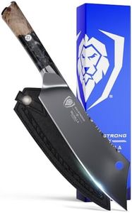 Dalstrong Crixus Chef Knife - 8 inch - Valhalla Series - Black Blade Titanium Coated - 9CR18MOV HC Steel - Resin & Wood Handle -Kitchen Cooking Chef's Knife - Leather Sheath