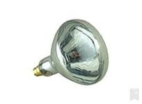 250w BC B22 Push in Heat Lamp Bulb Clear Soft Glass