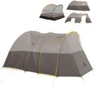Naturehike KOTA 4/6/8 Person Camping Tent, Double Layer Waterproof 4 Person 6 Person 8 Person Tents for Camping, Large and Tall Family Tent with Vestibules Porch