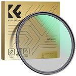 K&F Concept 82mm Black Diffusion 1/8 Waterproof Mist Cinematic Effect Camera Lens Filter with 24 Multi-Coatings for Video/Vlog/Portrait Photography (D-Series)