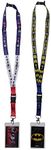 DC Comics Batman and Harley Quinn ID Badge Holder Lanyard 2pk Bundle