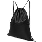 Drawstring Backpack Gym String Bag: Small Drawstring Backpack