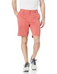 Amazon Essentials Men's Classic-Fit Stretch Golf Short (Available in Big & Tall), Washed Red, 34