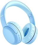 Nabevi Kids Bluetooth Headphones, Kids Headphones Wireless, 85/93dB Volume Limit, Stereo Sound, Type-C, AUX 3.5mm Cable, Over-Ear Childrens Headphones with Microphone for Tablet/Phone/School/Travel