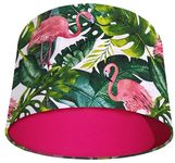 Handmade Lamp Shades - Colourful Flamingo Light Shade - Choice of Colours (Pink)