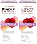 Dermarest Medicated Shampoo - 236ml - Helps Stop Scalp Itch, Fragrance-Free (Pack of 2)