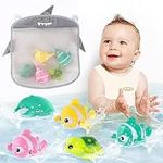 Baby Bath Toys, 6 Pack Cute Swimmin