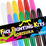 BOBISUKA Face Body Paint Sticks Kit