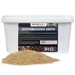 Entopest - 1Kg Diatomaceous Earth Powder - Ant killer,flea killer, insect killer,bed bug killer,silverfish killer,Pests Control for Crawling Insects,Pest Organic Non-Toxic