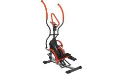 New Image FITT Strider Upright Elliptical Cross Trainer - 8 Levels of Magnetic Resistance - Adjustable Incline - LCD Display Monitors Speed, Distance, Time, Pulse & Calories - Phone & Tablet Holder