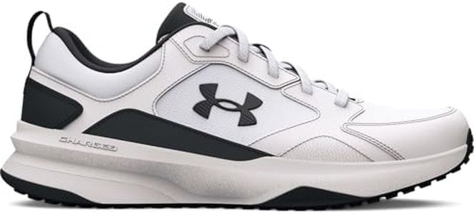 Under Armour Men's Ua Charged Edge Training Shoes, White/Black, 40.5 EU