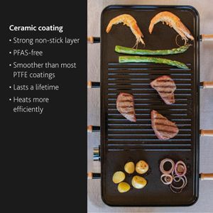 BOSKA Raclette Grill Set – 8-Person Tabletop Cheese Melter
