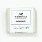 Henri et Victoria Unscented Olive Oil Soap For Men – Fragrance-free Bar Soap With Nourishing Cocoa Butter & Moisturizing Castor Oil – Handmade, Men’s Natural Soap