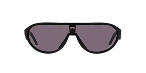 Oakley Men's OO9467 CMDN Rectangular Sunglasses, Matte Black/Prizm Grey, 33 mm