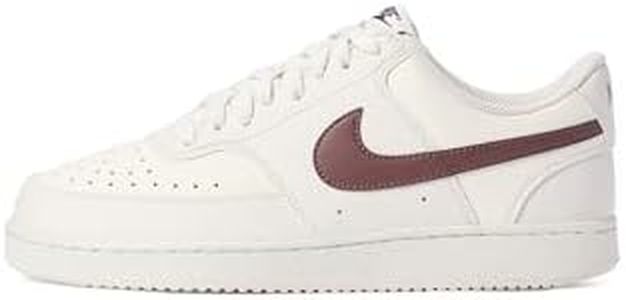 Nike Women's Court Vision Low Next Nature Shoes, Phantom/Tattoo-Sail, 7