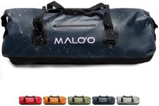 Malo'o Waterproof Dry Bag Duffel 40L/60L/100L, Roll Top Duffel Keeps Gear Dry for Kayaking, Rafting, Boating, Swimming, Camping, Hiking, Beach, Fishing - Internal & External Pockets