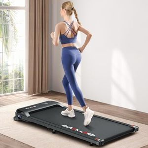 BLACK LORD Walking Pad Treadmill Model MS2, Home Office Gym Exercise 3.2HP Fitness Equipment, Portable Under Desk, Bluetooth APP Control & Remote, Cardio Aerobic Trainer for Jogging Running