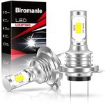 Biromanle Compatible with Kawasaki Ninja EX300 300 fog light Bulbs (year:2012-2017), H7 Motorcycle fog light Bulbs, 300% Brightness 12000LM 6000K Super White, Easy to Install, Pack of 2