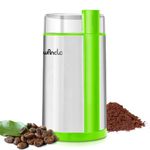 Coffee Grinder, Wancle Electric Coffee Grinder, Quiet Spice Grinder, One Touch Coffee Mill for Beans, Spices and More, with Clean Brush