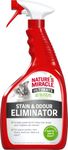 Nature's Miracle Ultimate Cat Stain & Odour Eliminator - Extra Strong Bio-Enzymatic Formula 946ml, Red