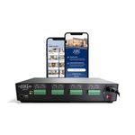 Juke-8 | 8 Zone (16 Channel) Audio Amplifier | Multi-Room Audio System for Wireless Streaming | Phone Controlled Home Audio