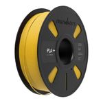 NUMAKERS PLA+ 3D Printer Filament, 1.75mm, Dimensional Accuracy +/- 0.03 mm, 1 kg Spool (2.2 lbs), Compatible with Most FDM Printers (Bahama Yellow)