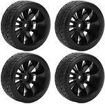 Alomejor 4PCS 1/10 Drift Car Tires 