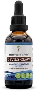 Devil's Claw Tincture Alcohol-Free Extract, High-Potency Herbal Drops, Tincture Made from Devil's Claw Harpagophytum Procumbens Healthy Joints 2 oz