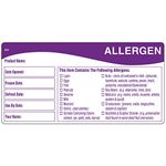 DayMark allergy storage labels 50mmx100mm 500 labels per roll.