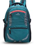 Martucci Pro 35L Spacious Lightweight Casual Waterproof 17 Inch Laptop Backpack for Men & Women/Office Bag/School Bag/College Bag/Business Bag/Travel Backpack with Reflective Strip (Teal)