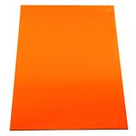 MagFlex A4 Flexible Magnetic Sheet - Matt Orange (1 Sheet)