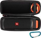 M.G.R.J® Portable Carrying Case Cover for JBL Flip 6 / Flip 5 / Flip 4 / Flip 3 / Flip Essential (Hard|EVA|Black)