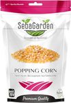 Seba Garden Popping Corn Kernels 2 kg, GMO FREE, Ziplock Bag Strong resealable Popcorn from Argentina