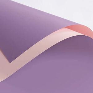 Double Color Flower Wrapping Paper Waterproof Gift Packaging Florist Bouquet Material 20 Sheets 23.623.6 Inch (13)