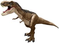 Jurassic World Dominion Super Colossal Tyrannosaurus Rex Action Figure, Extra Large Dinosaur Toy at 41.5 Inches with Movable Joints and Eating Feature [Amazon Exclusive]