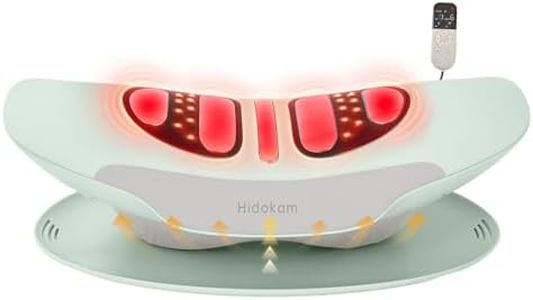 Hidokam Smart Lower Back Massager with Soothing Warm Therapy & Air Traction – Spinal Decompression Device for Sciatica Relief, Lumbar Pressure & Stiffness - Ideal Gift for Parents & Loved Ones