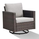 Artfurniz Patio Chair Wicker Swivel