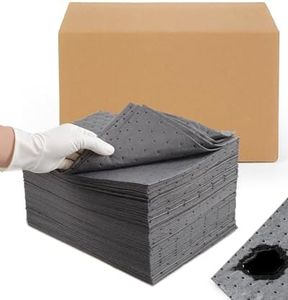 15"x19.7" Oil Absorbent Pads 200 Pack | Heavy & Fast Absorb