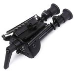 6-9 Inch Tactical/ Sniper Profile Adjustable Height Swivel Style Bipod Tilting with Built in Podlock