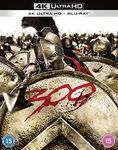 Zack Snyder's: 300 (4K UHD + Blu-ray) (2-Disc) (Uncut | Slipcase Packaging | Region Free 4K Ultra HD / Blu-ray | UK Import)